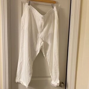 Talbots white pants